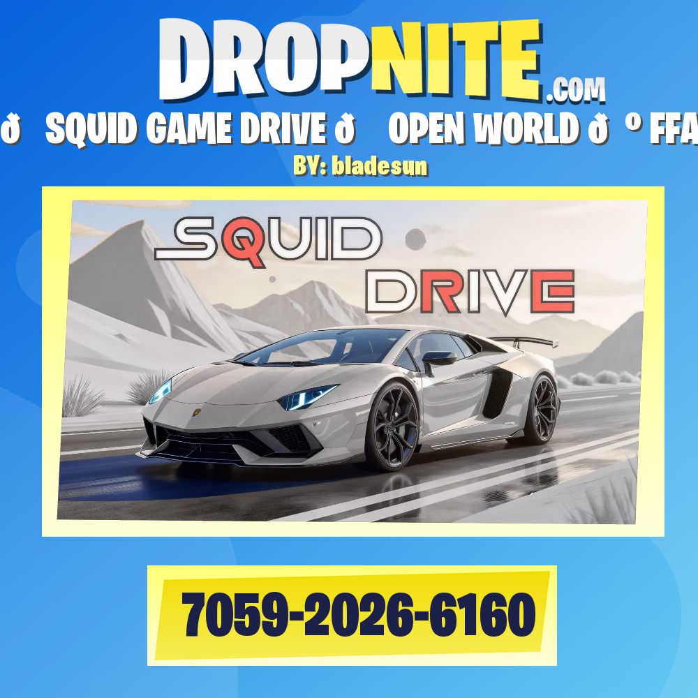 🦑SQUID GAME DRIVE 🦑 OPEN WORLD 🗺️FFA