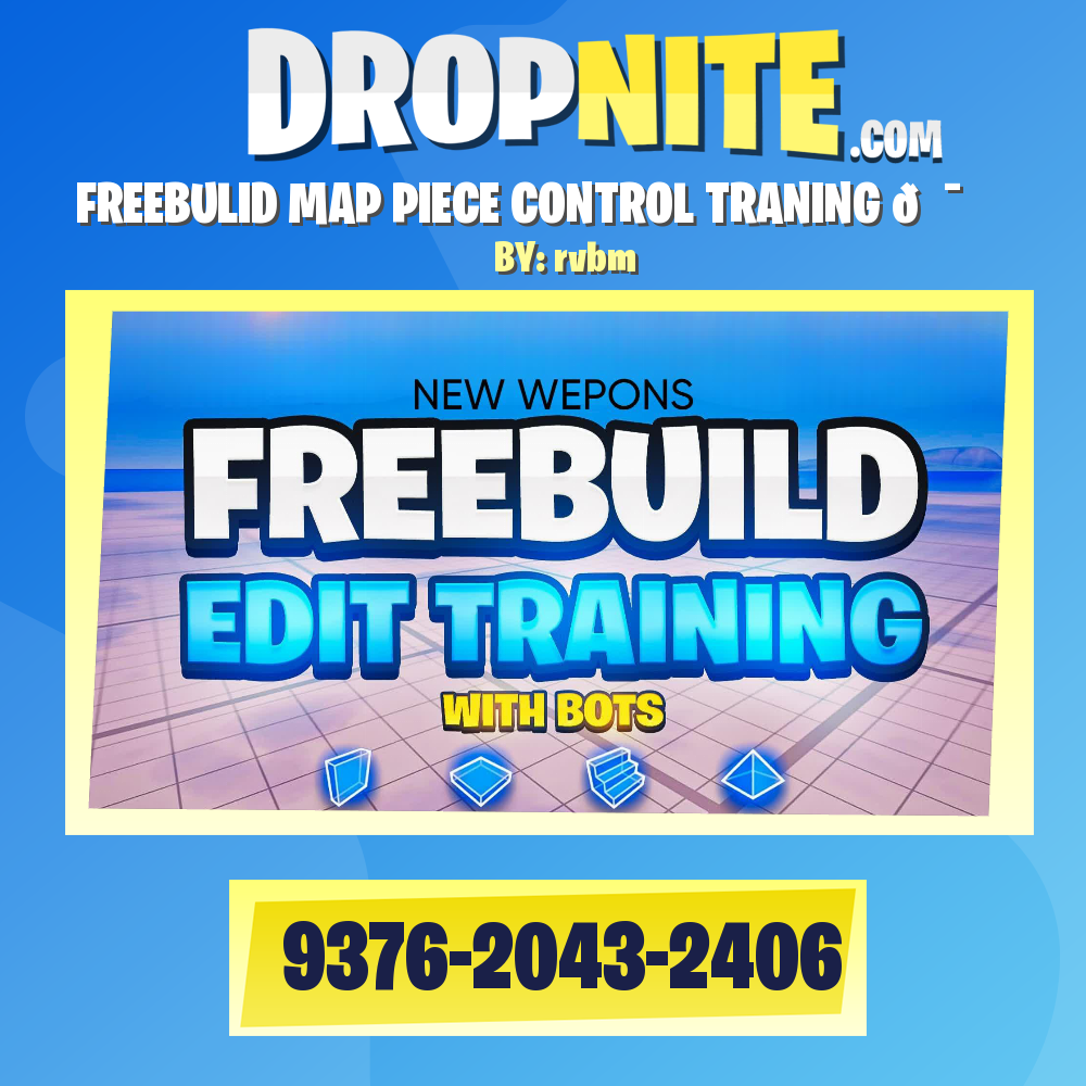 FREEBULID MAP PIECE CONTROL TRANING 🎯