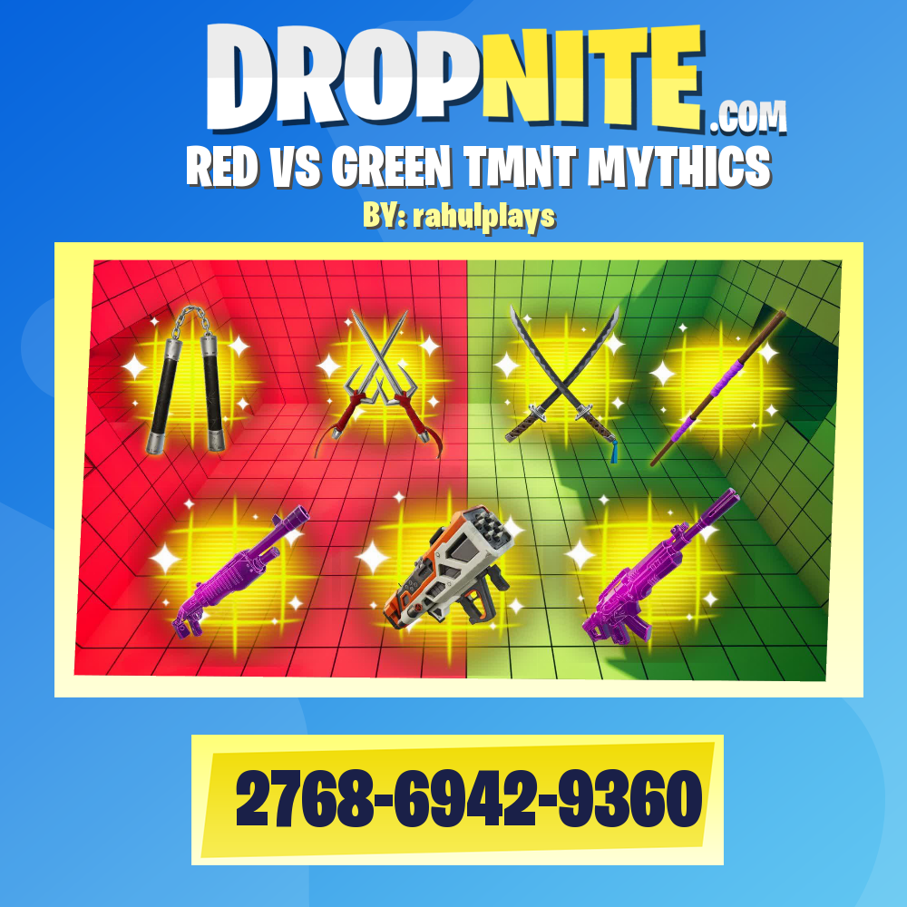 RED VS GREEN TMNT MYTHICS