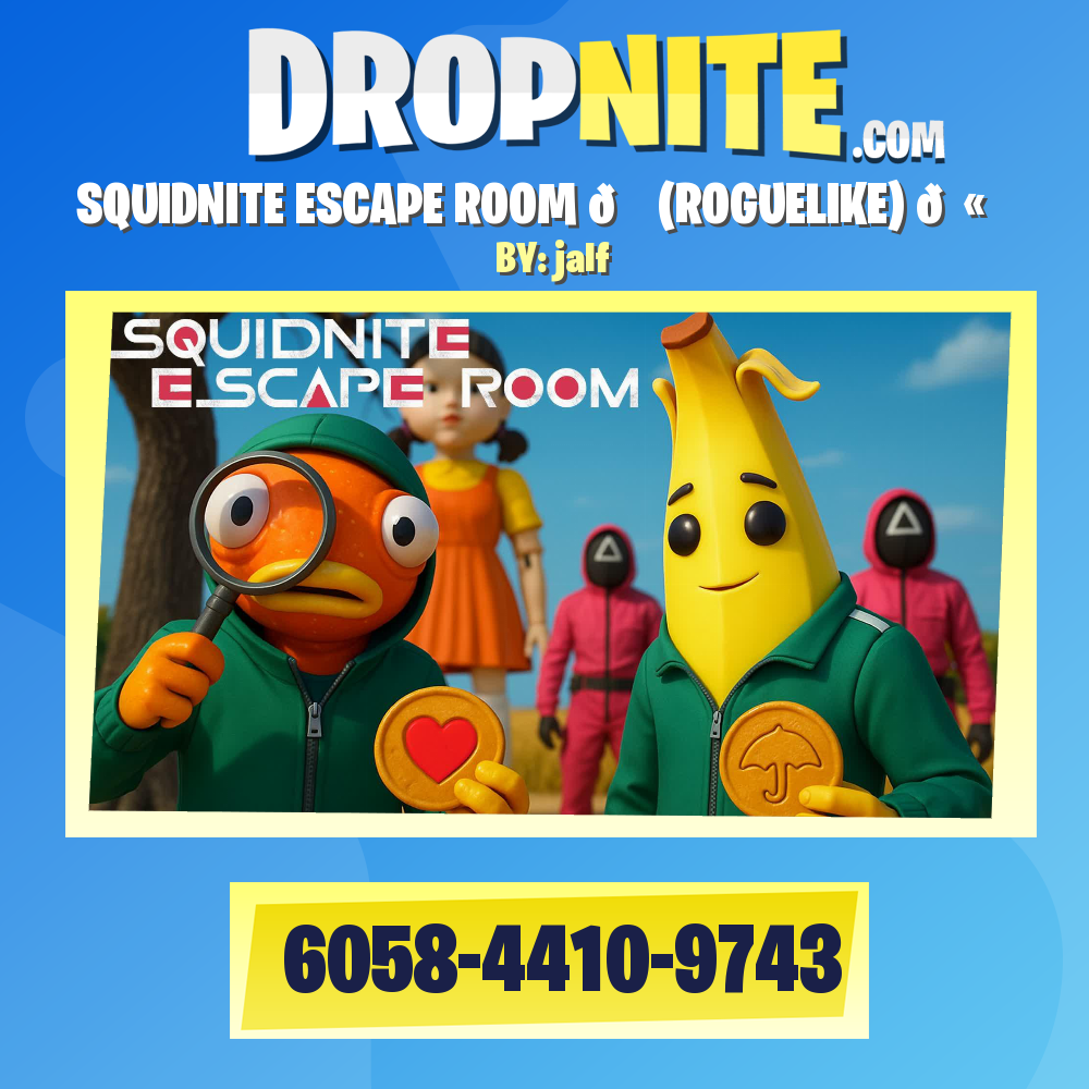 SQUIDNITE ESCAPE ROOM 🐙 (ROGUELIKE) 🔫