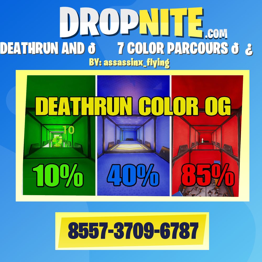DEATHRUN AND 🏃‍♂️ 7 COLOR PARCOURS 👿