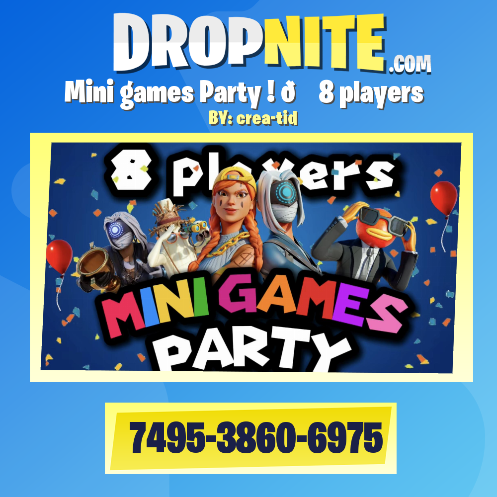 Mini games Party ! 🏆 8 players