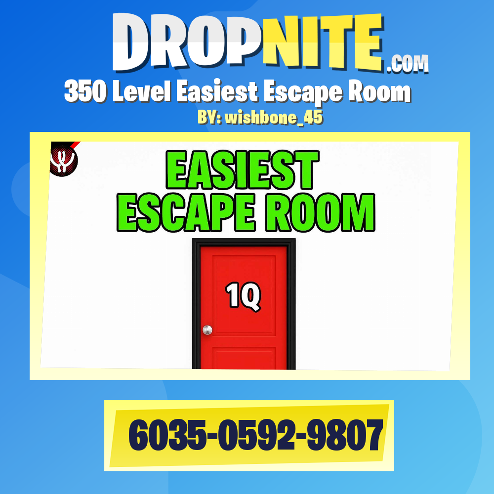 350 Level Easiest Escape Room