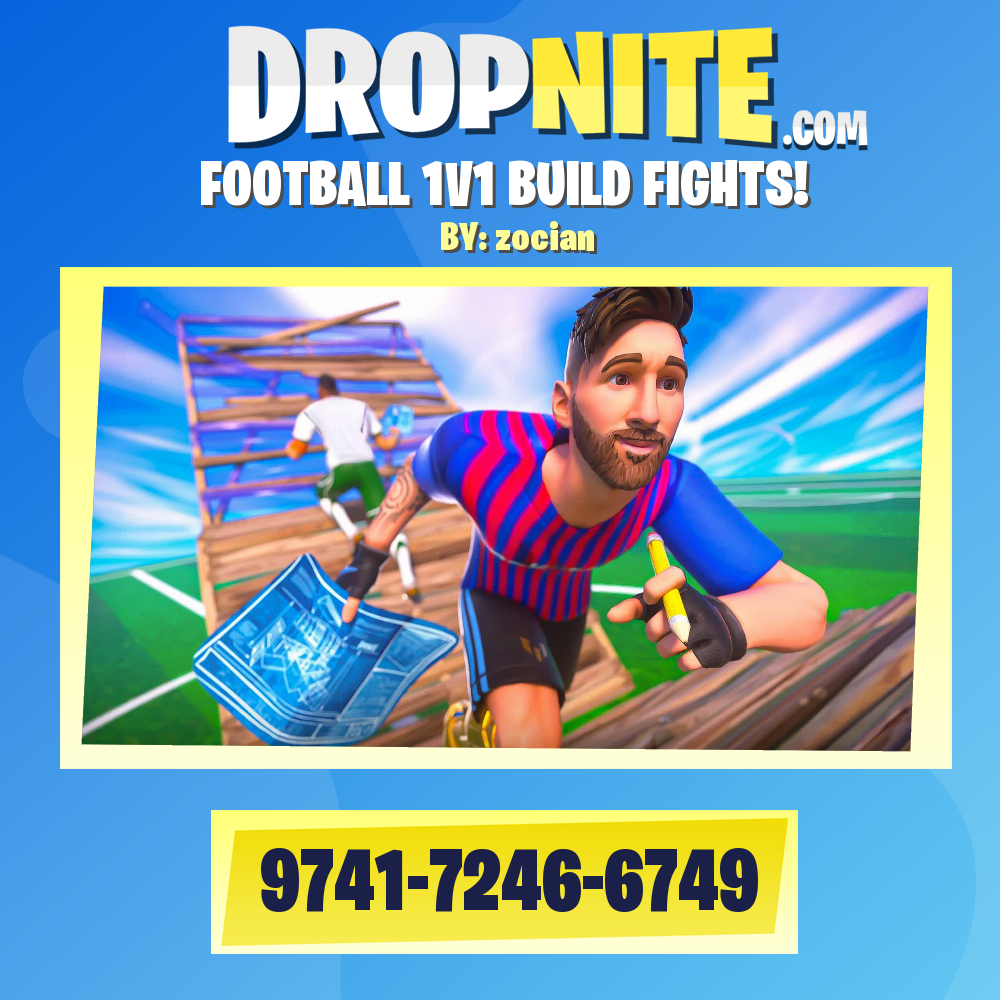 FOOTBALL 1V1 BUILD FIGHTS!