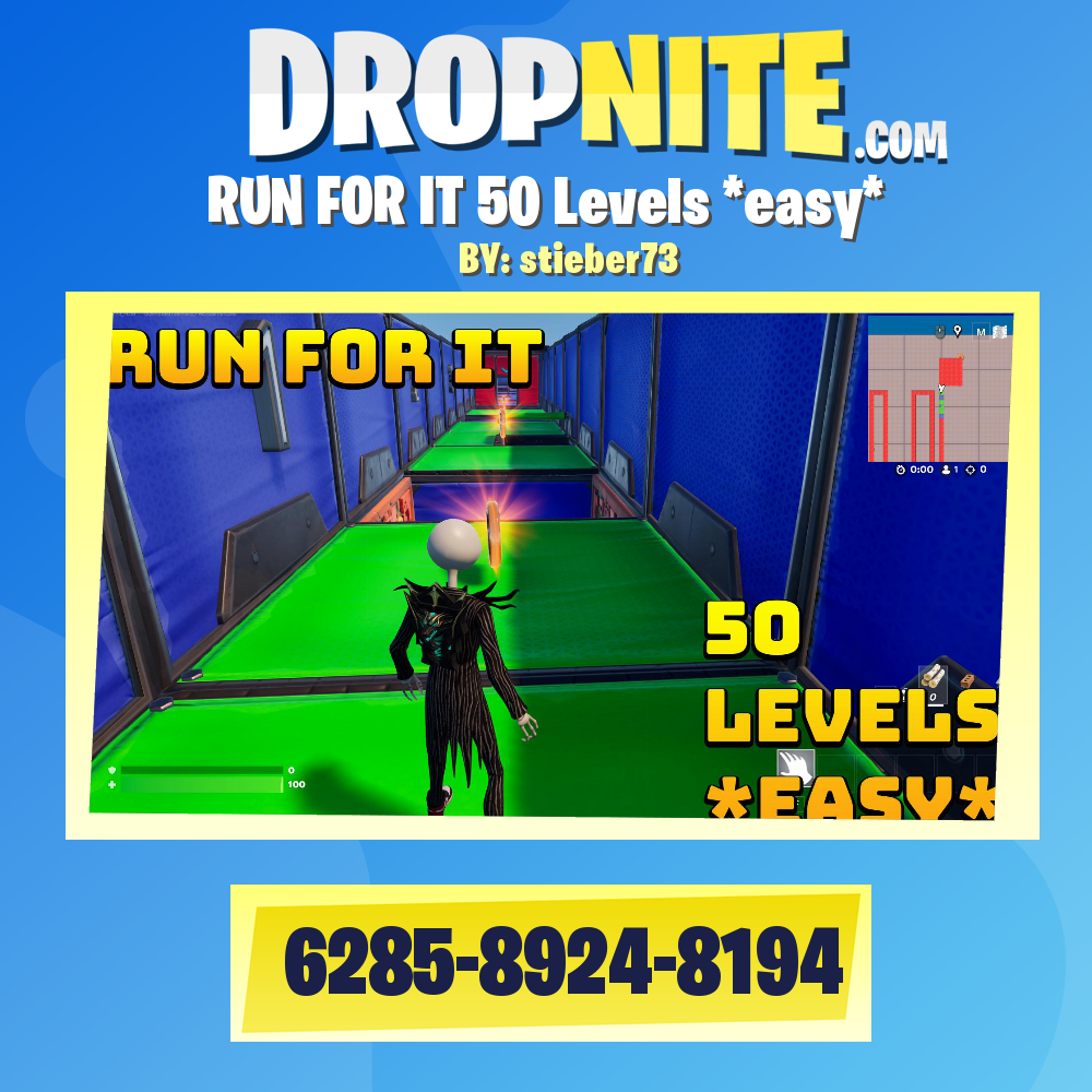 RUN FOR IT 50 Levels *easy*