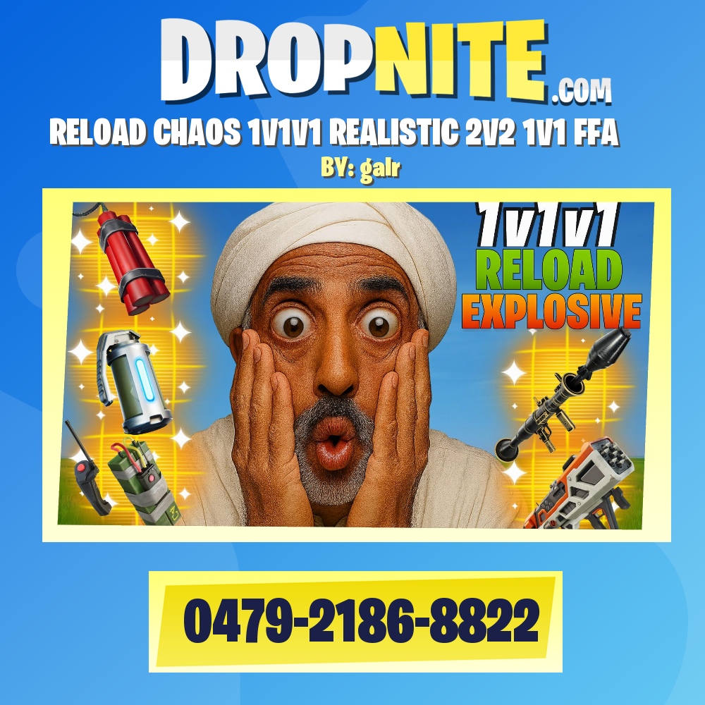 RELOAD CHAOS 1V1V1 REALISTIC 2V2 1V1 FFA