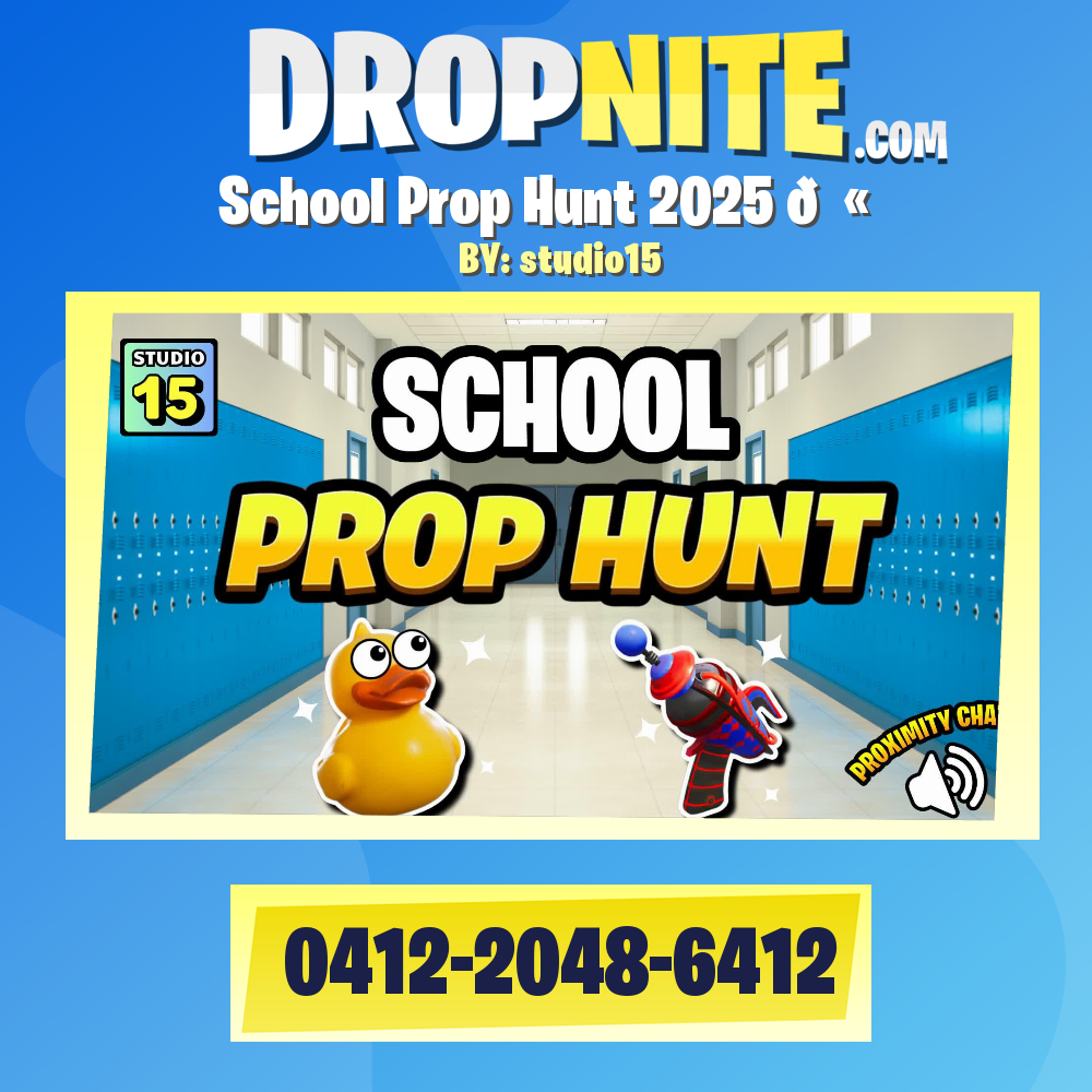 School Prop Hunt 2025 🏫