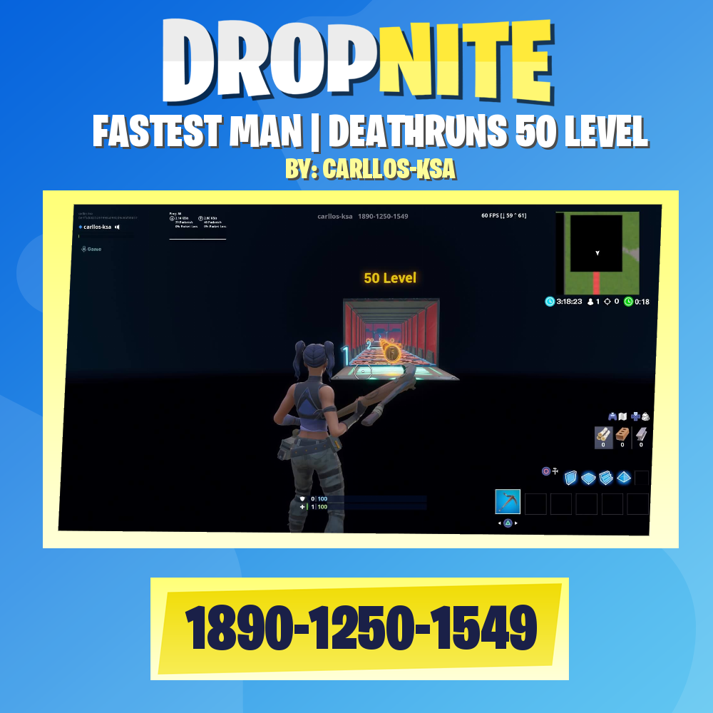 FASTEST MAN | DEATHRUNS 50 LEVEL