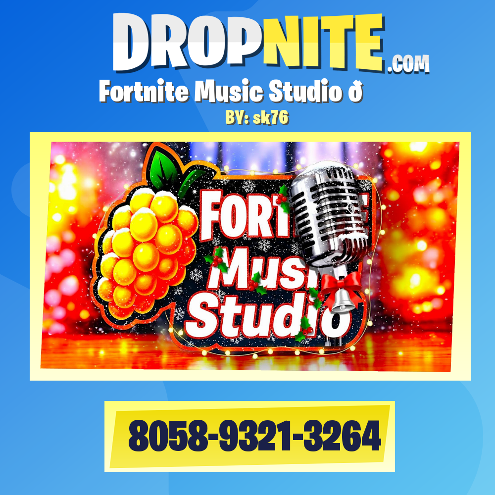 Fortnite Music Studio 🎄