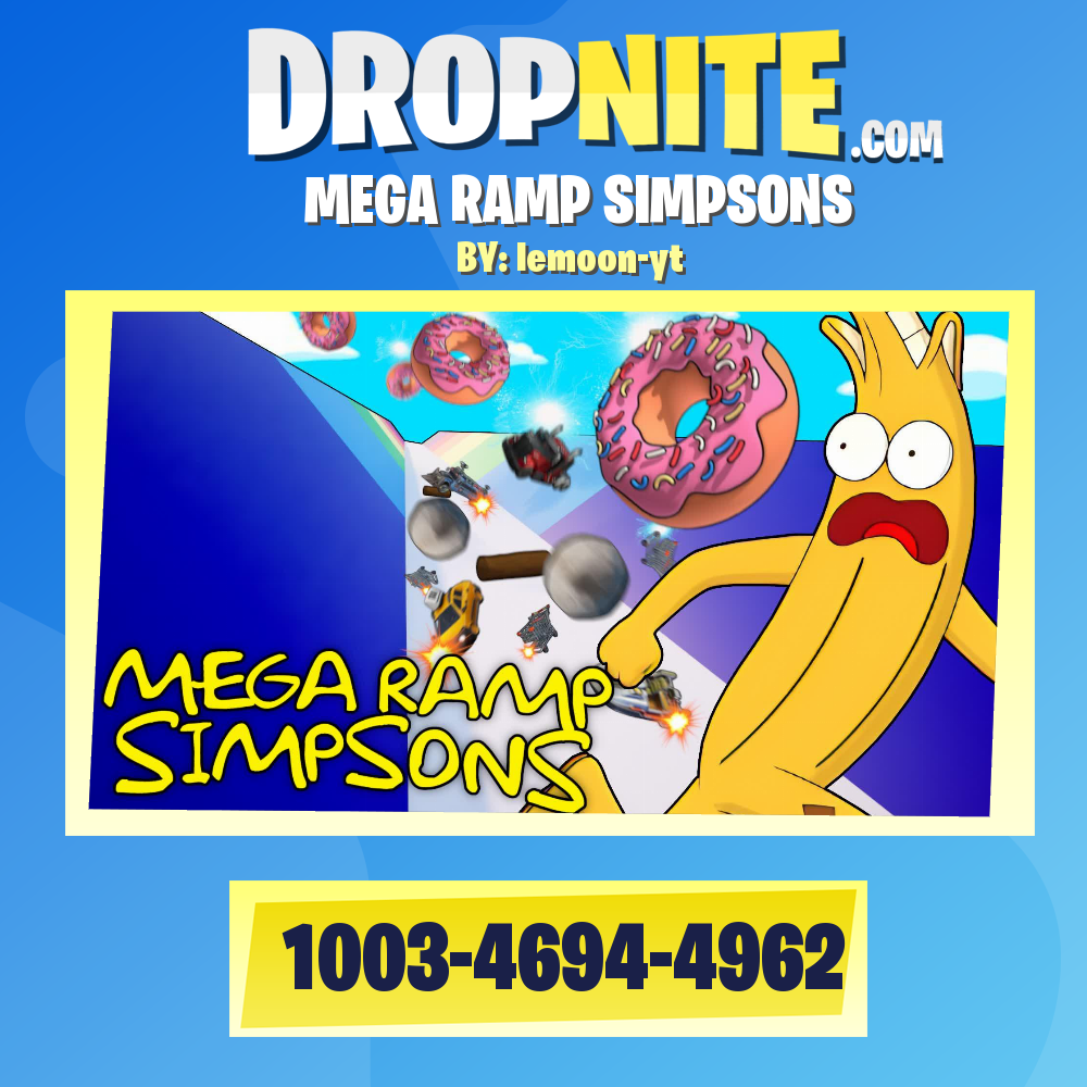MEGA RAMP SIMPSONS