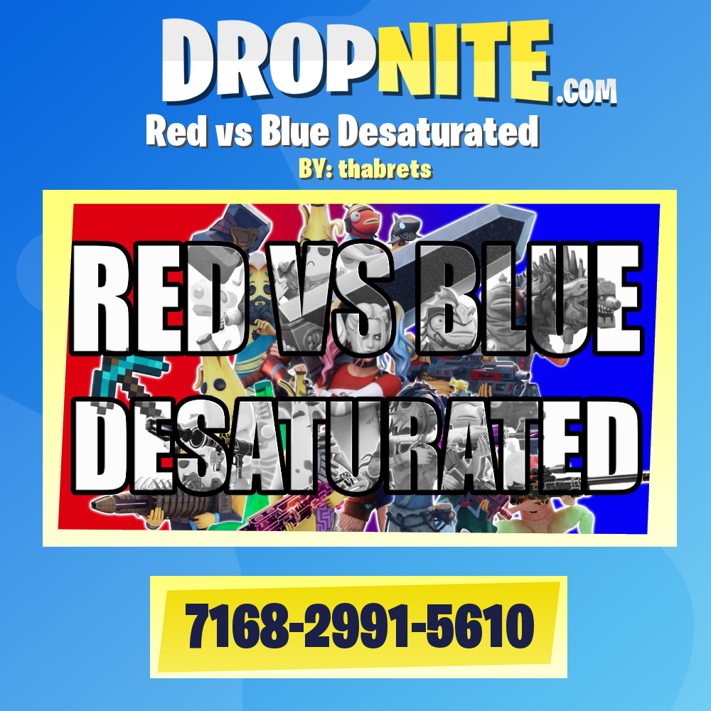 Red vs Blue Desaturated
