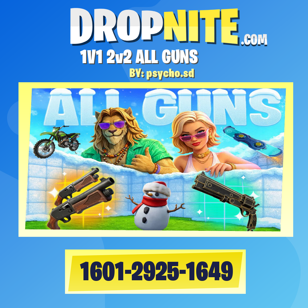 1V1 2v2 ALL GUNS ⭐
