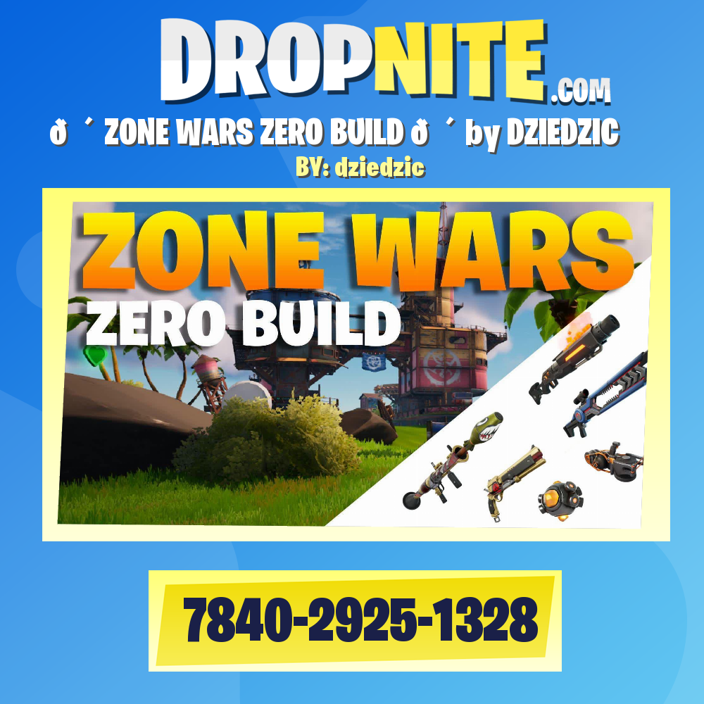 🌴 ZONE WARS ZERO BUILD 🌴 by DZIEDZIC