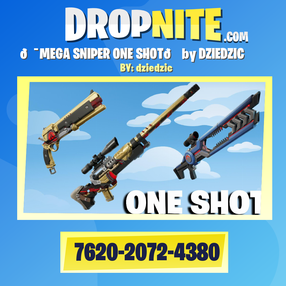 🎯MEGA SNIPER ONE SHOT🏆 by DZIEDZIC