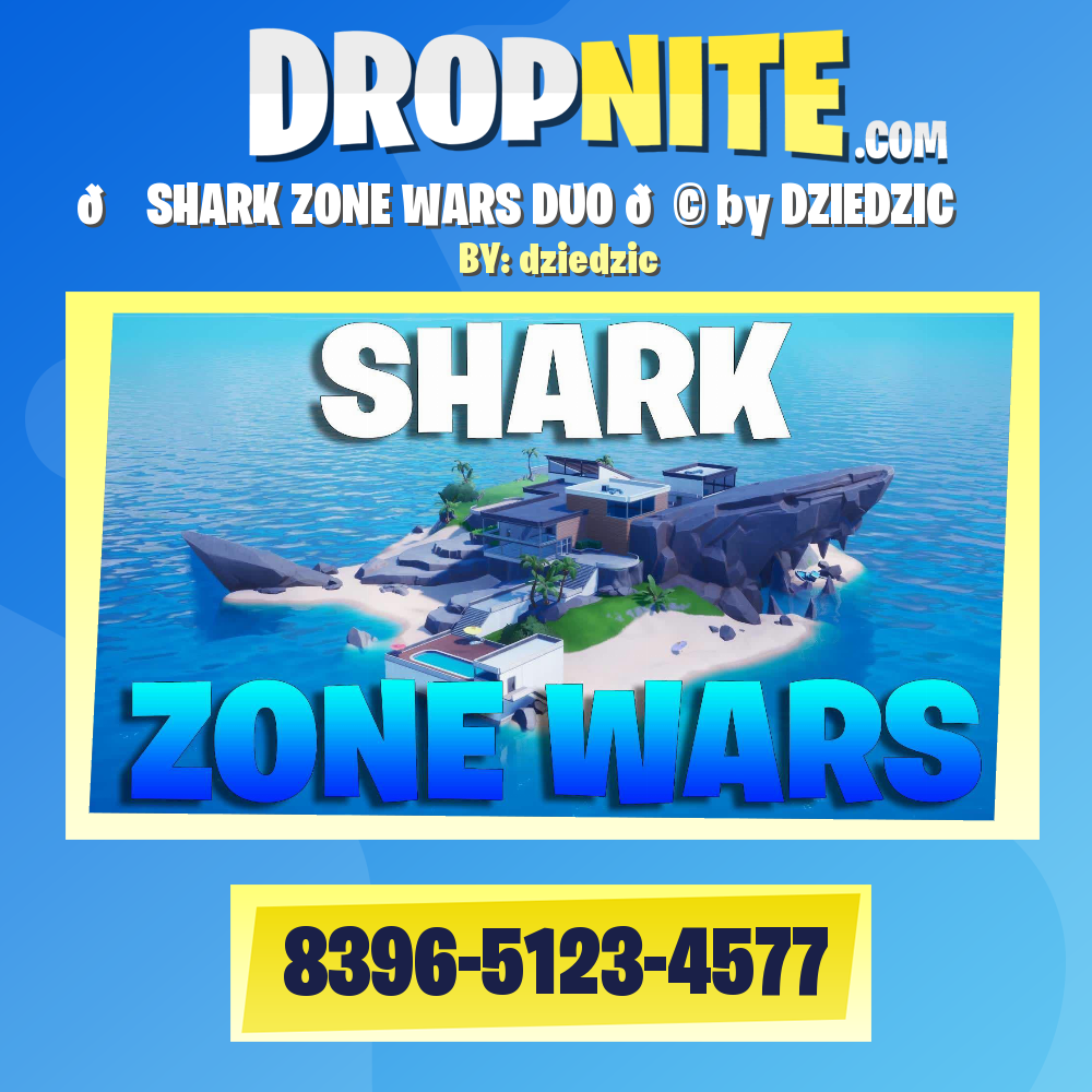 🏆 SHARK ZONE WARS DUO 🌩 by DZIEDZIC