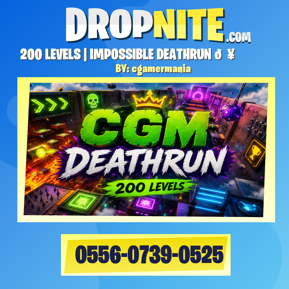 200 LEVELS | IMPOSSIBLE DEATHRUN 🔥