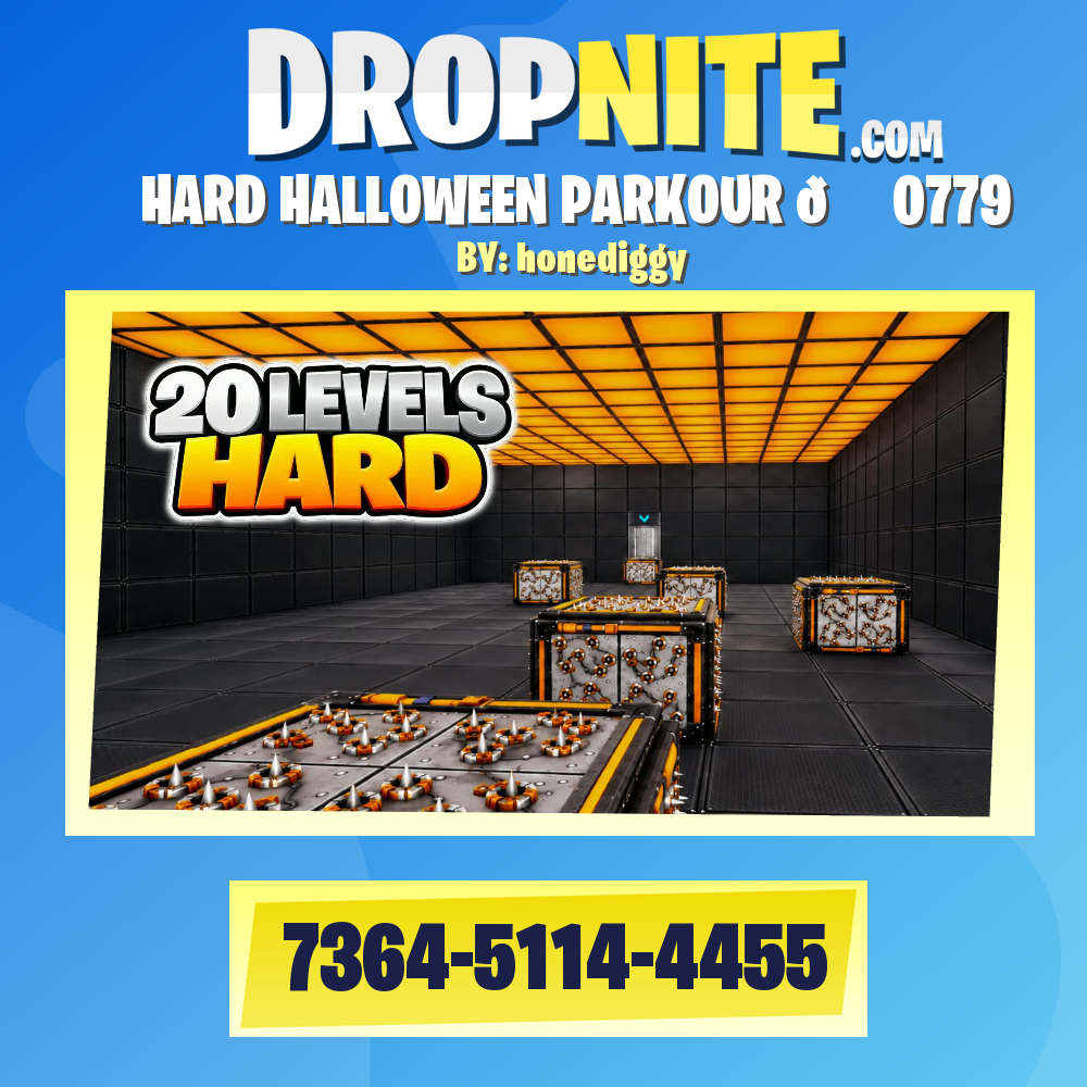 HARD HALLOWEEN PARKOUR 🎃  0779