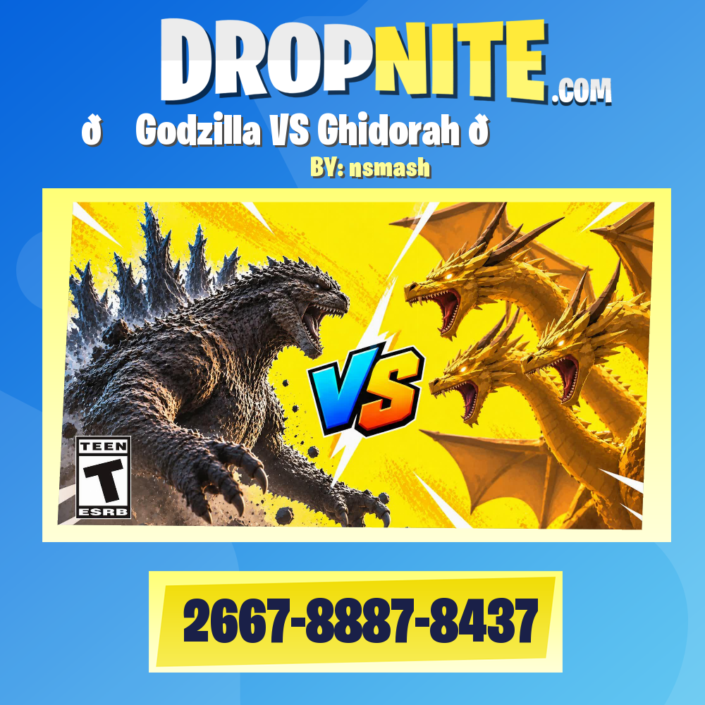 🦎 Godzilla VS Ghidorah 🐉