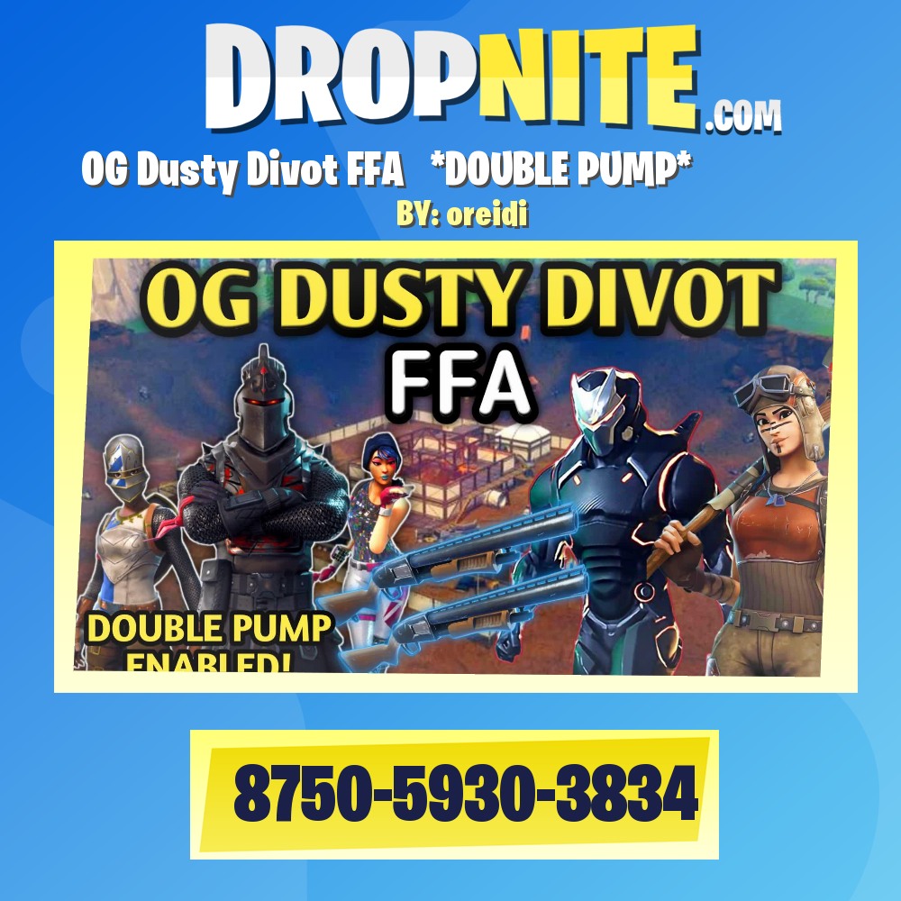 ⭐ OG Dusty Divot FFA ⭐ *DOUBLE PUMP*