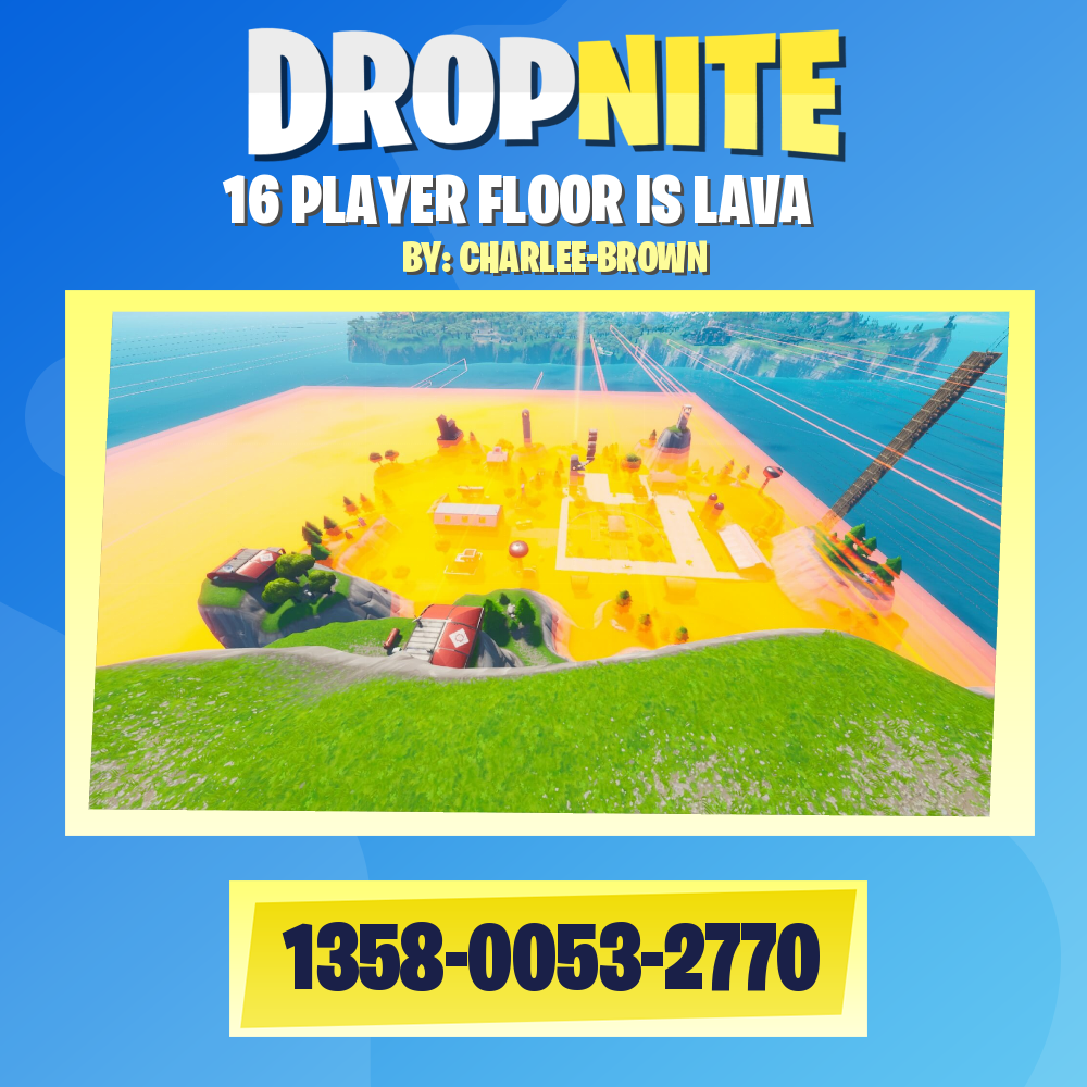 16 PLAYER FLOOR IS LAVA