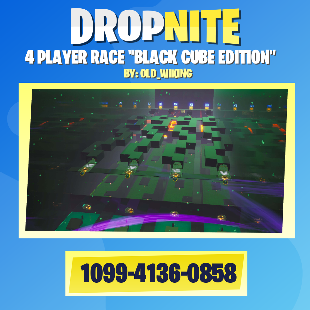 4 PLAYER RACE "BLACK CUBE EDITION"