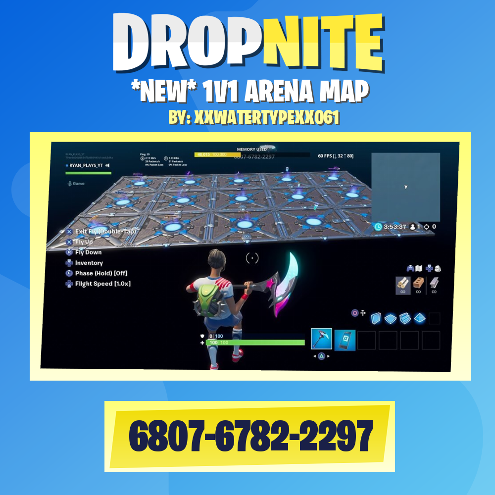 *NEW* 1V1 ARENA MAP