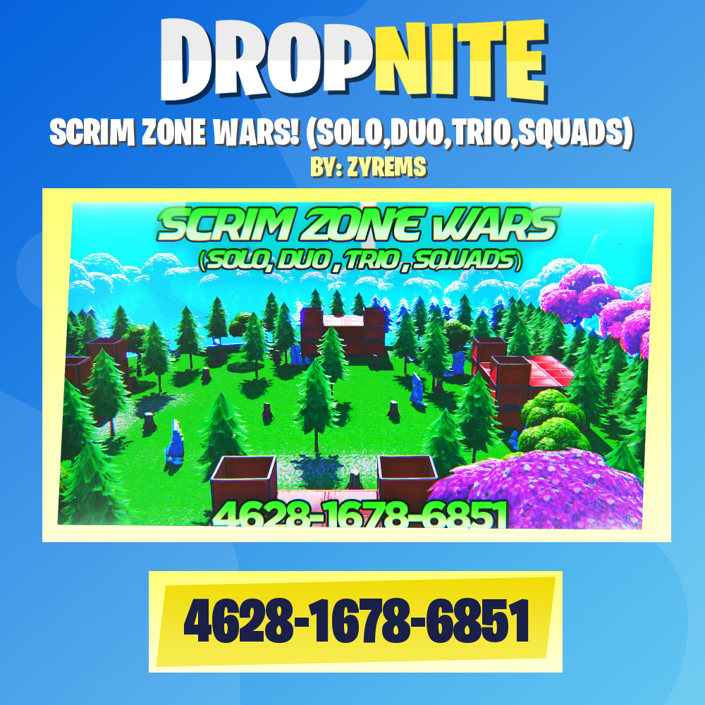 SCRIM ZONE WARS! (SOLO,DUO,TRIO,SQUADS)