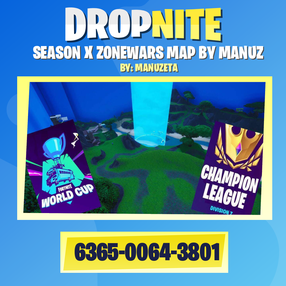 SEASON X ZONEWARS MAP BY MANUZ