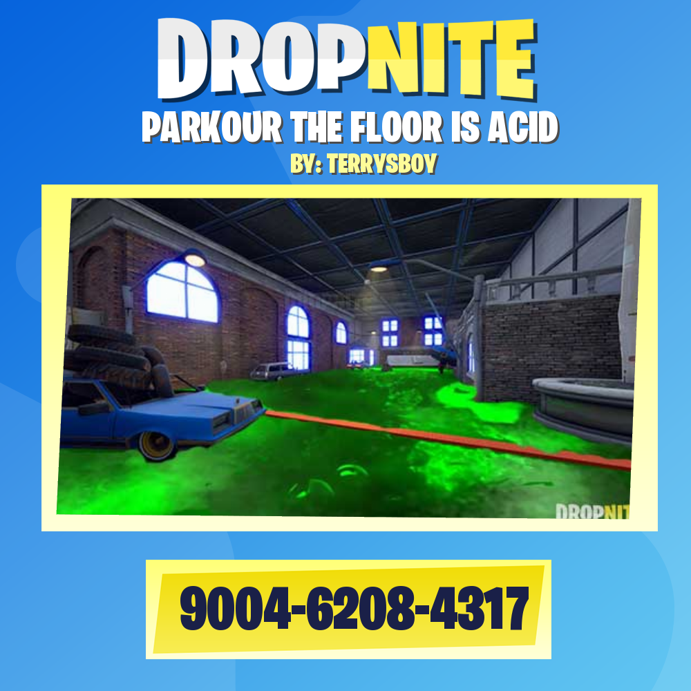 PARKOUR THE FLOOR IS ACID