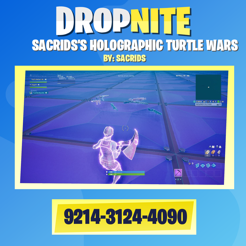 SACRIDS'S HOLOGRAPHIC TURTLE WARS
