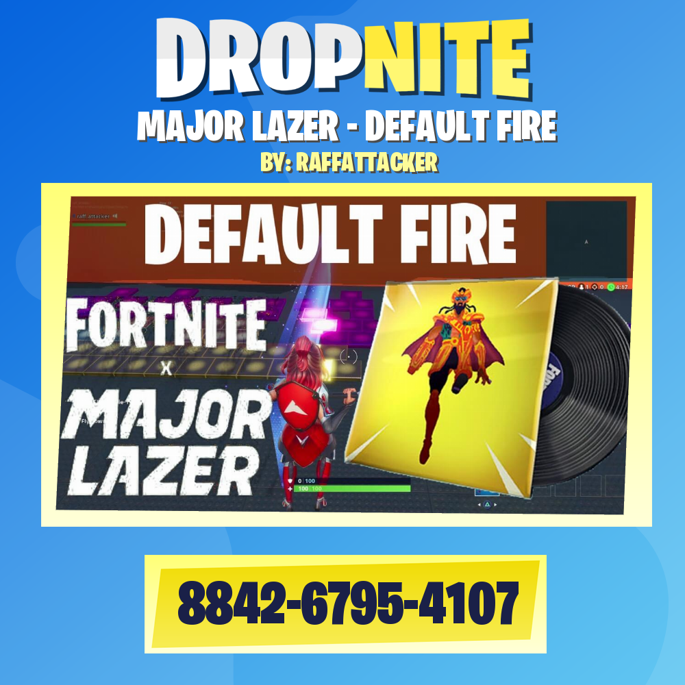 MAJOR LAZER - DEFAULT FIRE