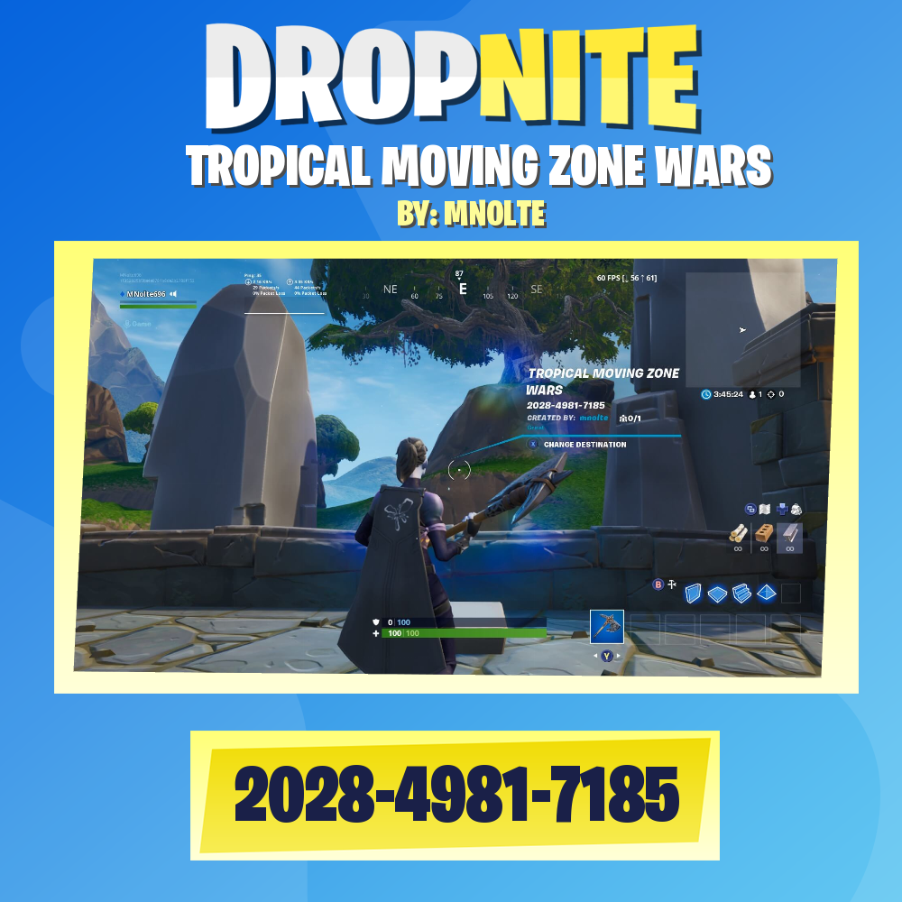 TROPICAL MOVING ZONE WARS