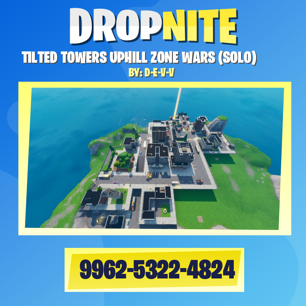 TILTED TOWERS UPHILL ZONE WARS (SOLO)