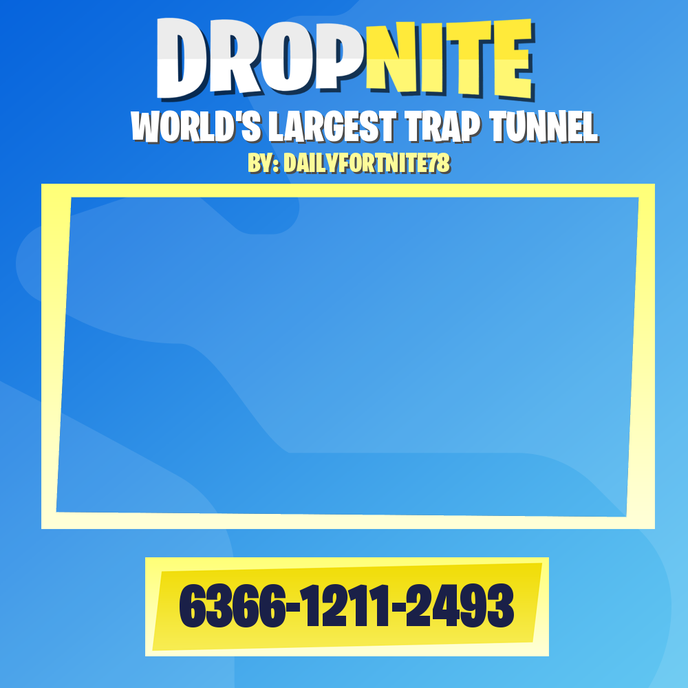 WORLD'S LARGEST TRAP TUNNEL