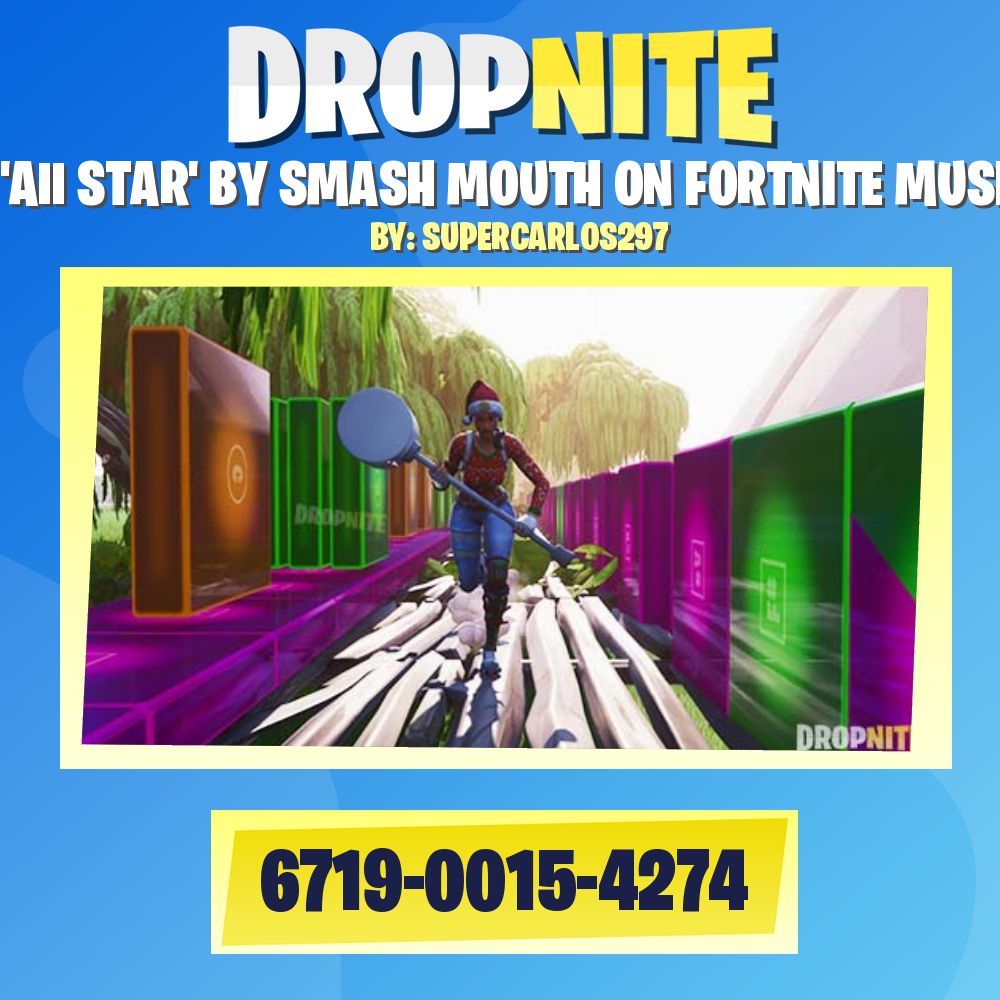 'All STAR' BY SMASH MOUTH ON FORTNITE MUSIC BLOCKS