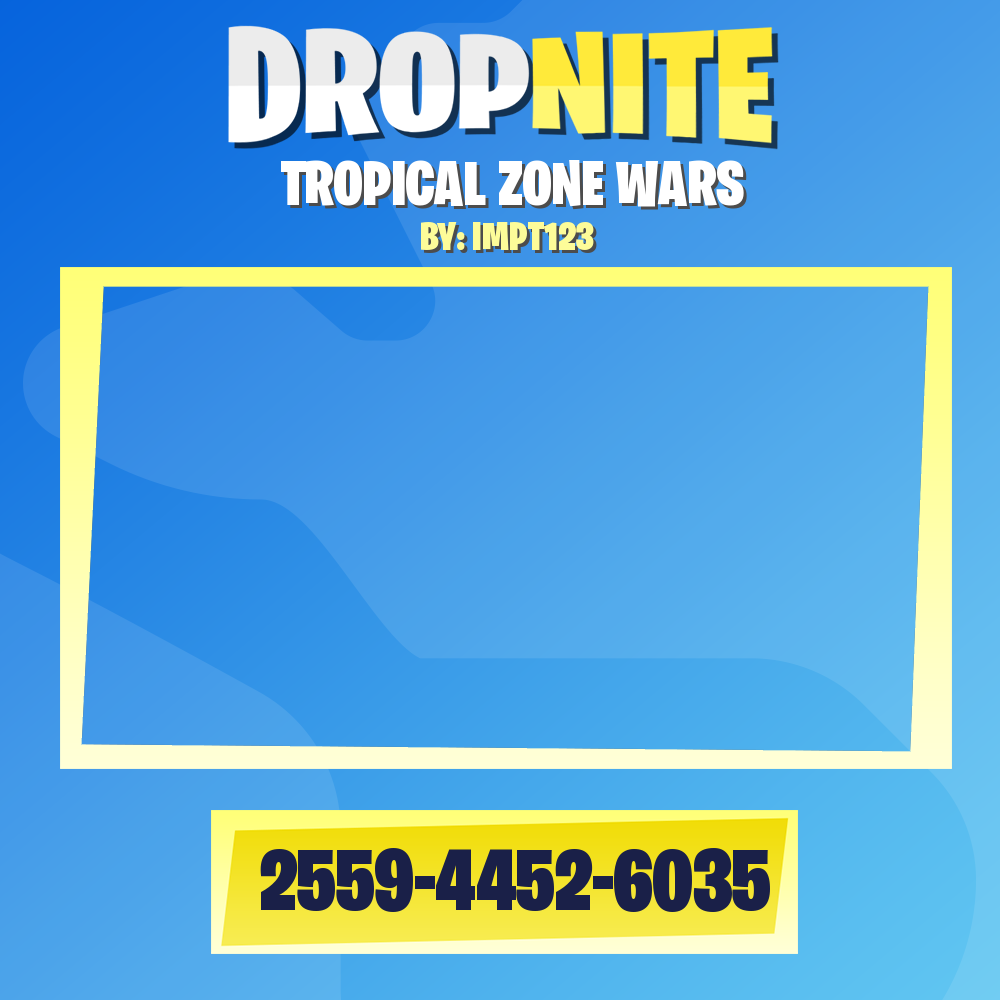 TROPICAL ZONE WARS - Fortnite Creative Map Code - Dropnite
