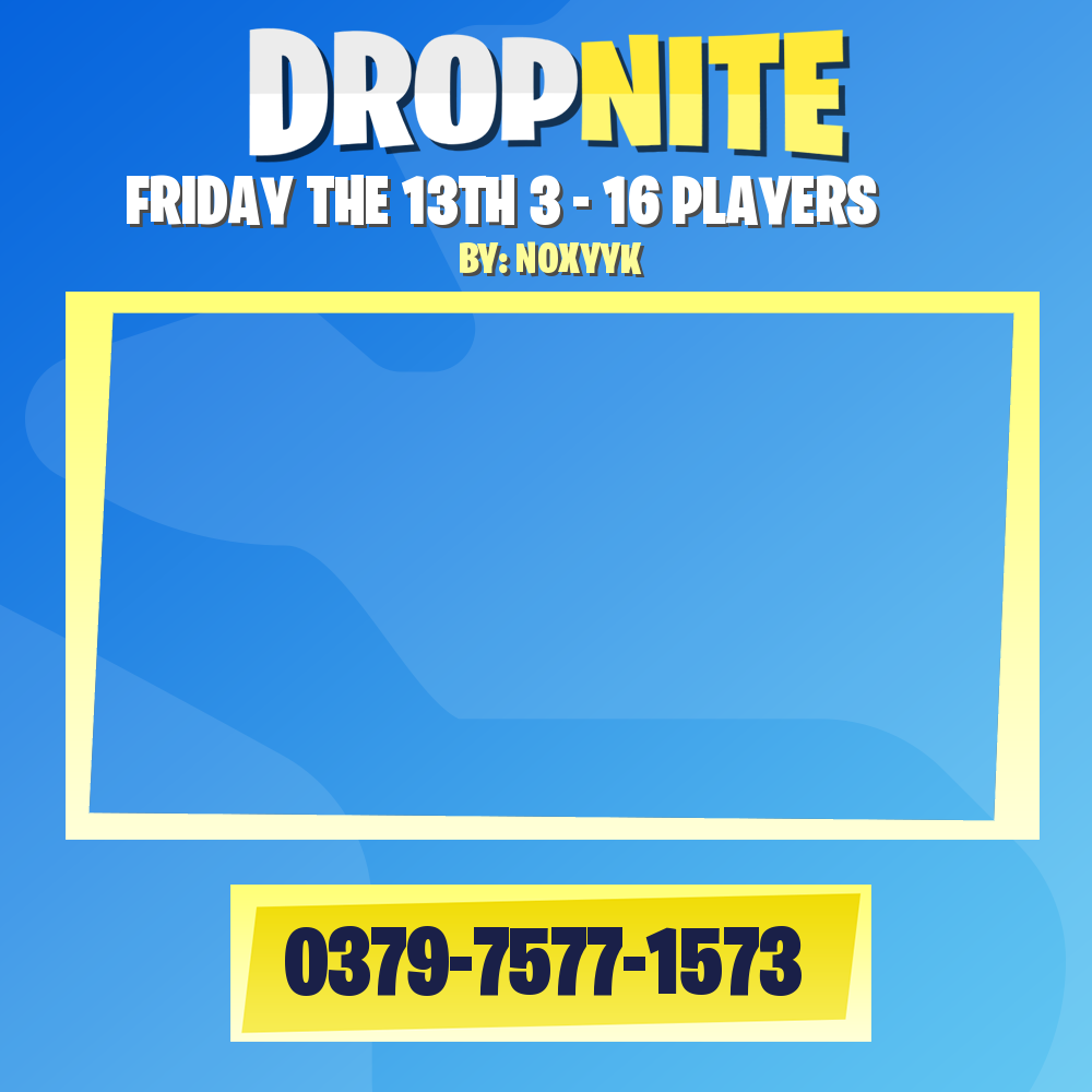 FRIDAY THE 13TH 3 - 16 PLAYERS