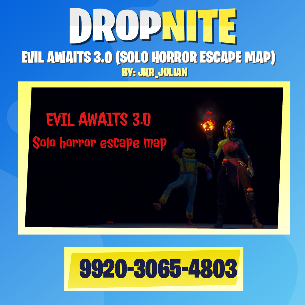 EVIL AWAITS 3.0 (SOLO HORROR ESCAPE MAP)