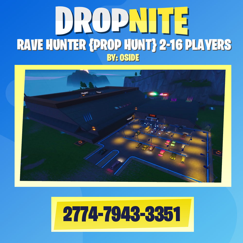 RAVE HUNTER {PROP HUNT} 2-16 PLAYERS