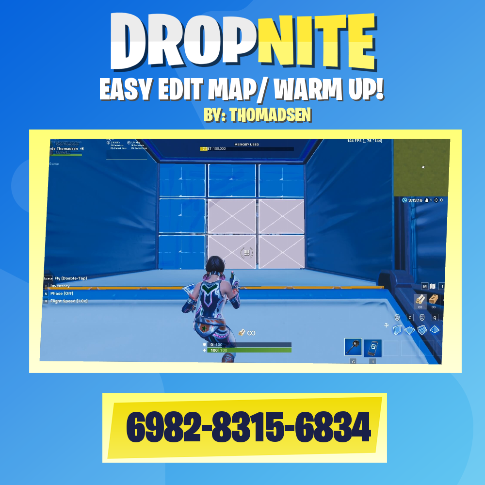 EASY EDIT MAP/ WARM UP!