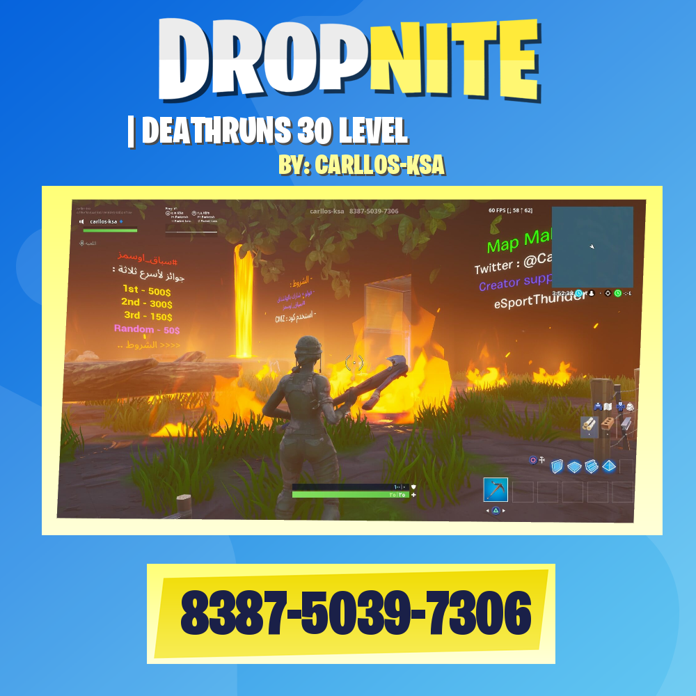 سباق أوسمز | DEATHRUNS 30 LEVEL