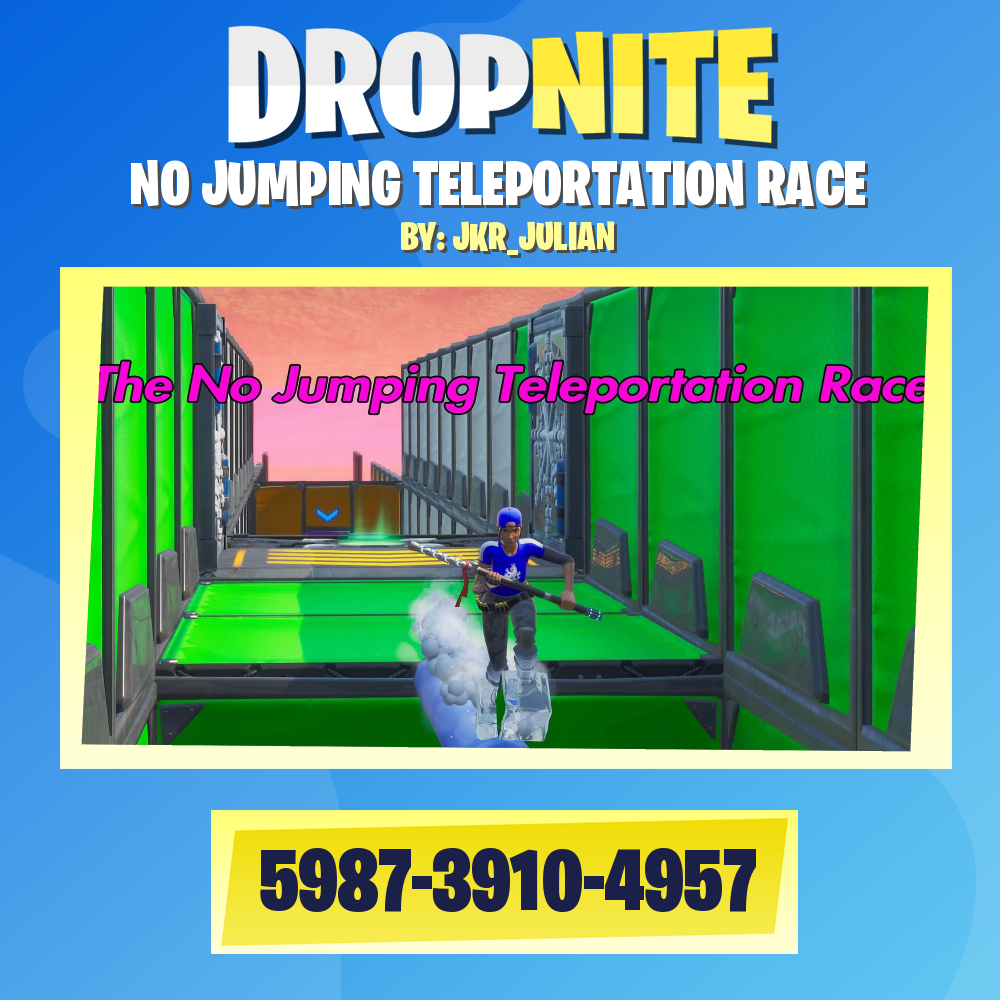 NO JUMPING TELEPORTATION RACE