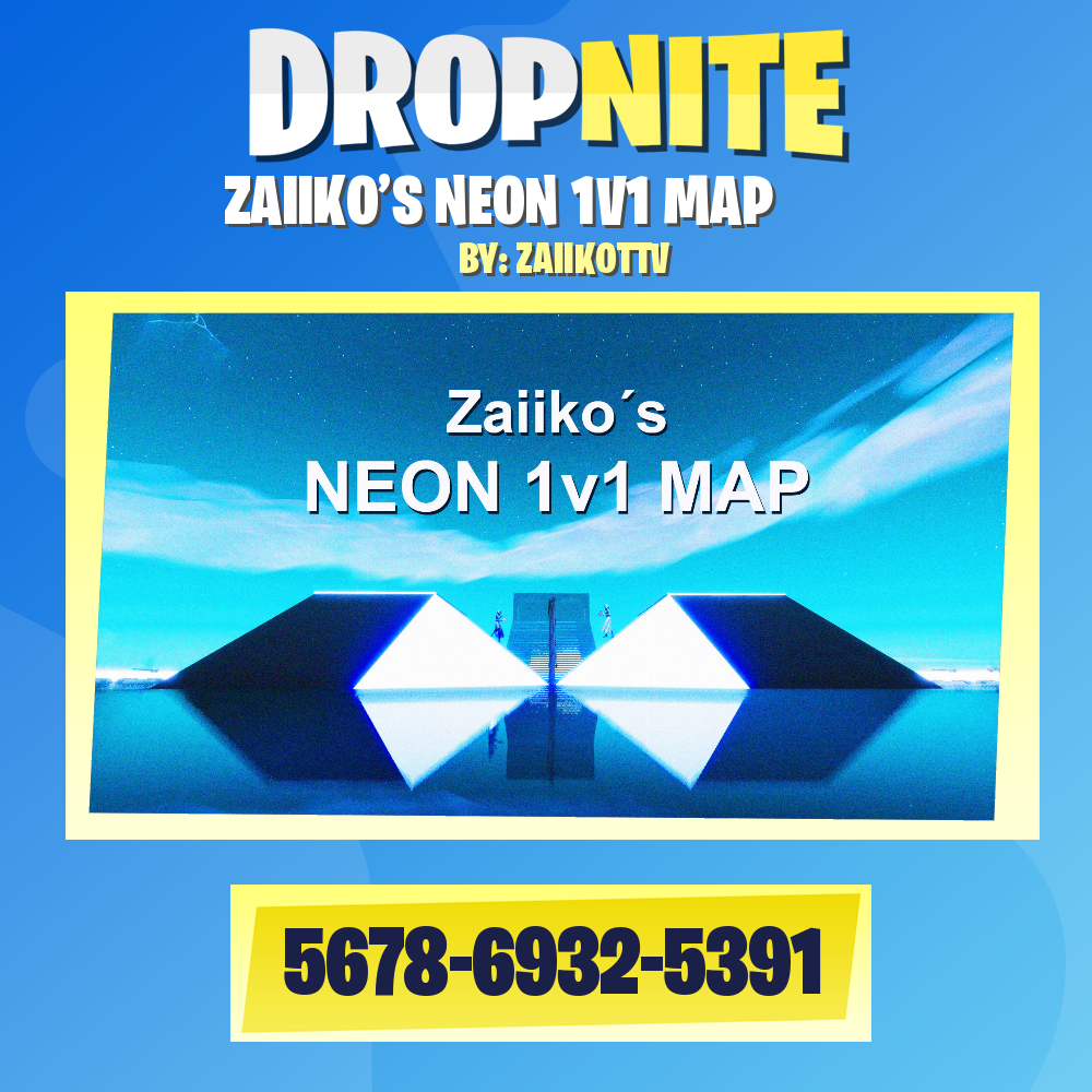 ZAIIKO’S NEON 1V1 MAP