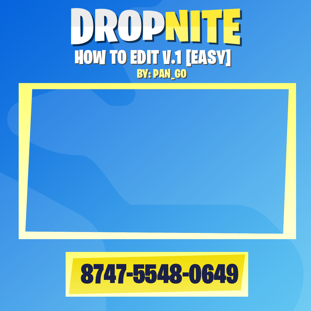 HOW TO EDIT V.1 [EASY]