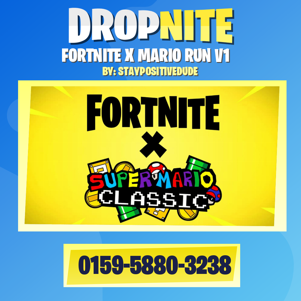 FORTNITE X MARIO RUN V1