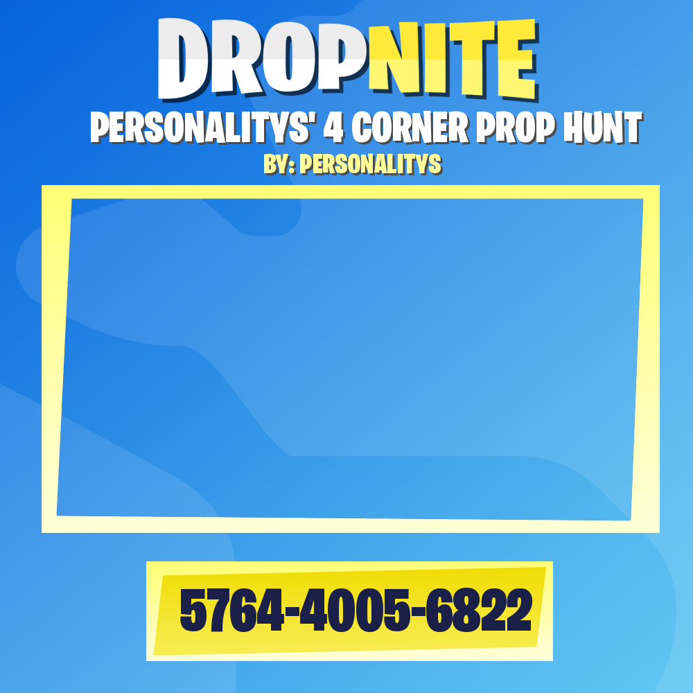 PERSONALITYS' 4 CORNER PROP HUNT