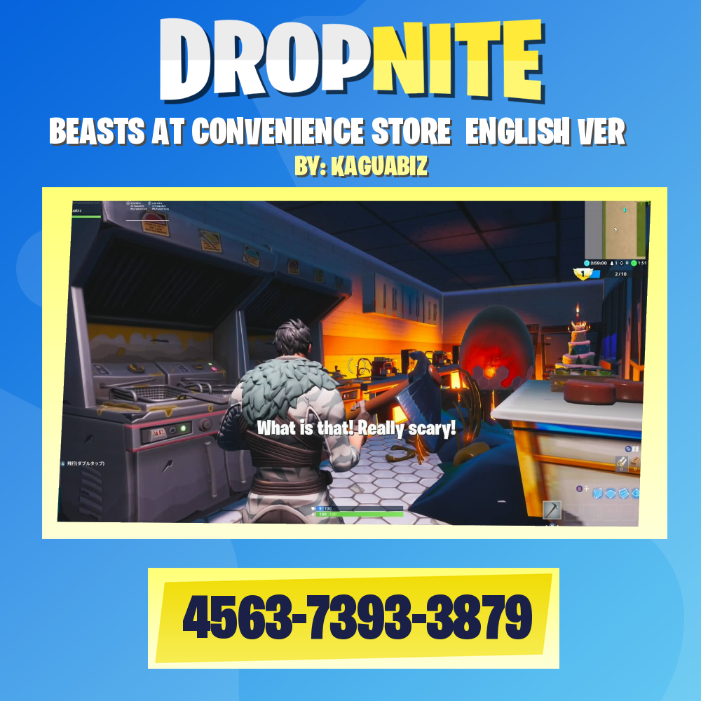 BEASTS AT CONVENIENCE STORE  ENGLISH VER