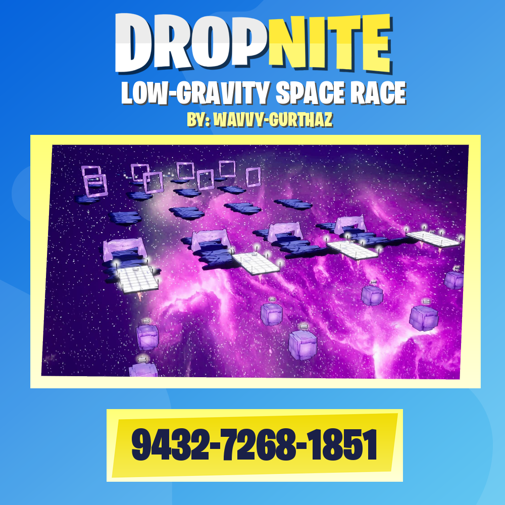 LOW-GRAVITY SPACE RACE