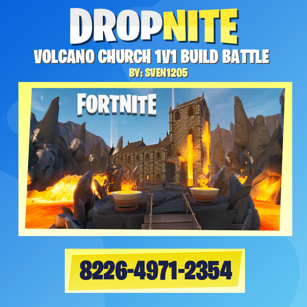 VOLCANO CHURCH 1V1 BUILD BATTLE
