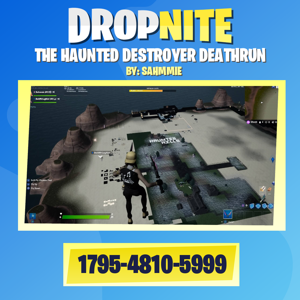 THE HAUNTED DESTROYER DEATHRUN